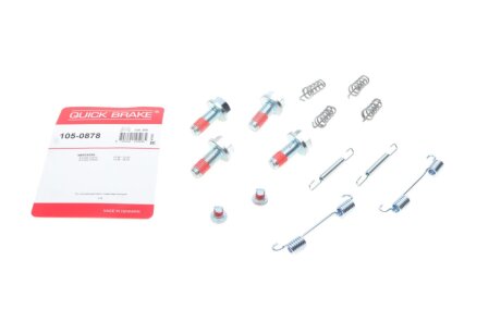 Комплект пружинок колодок ручного гальма QUICK BRAKE 105-0878