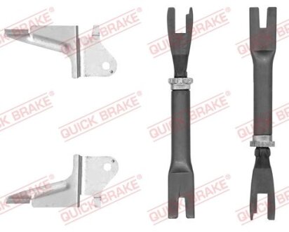 Комплект ругулятора,барабаний гальм. механізм QUICK BRAKE 108 53 014