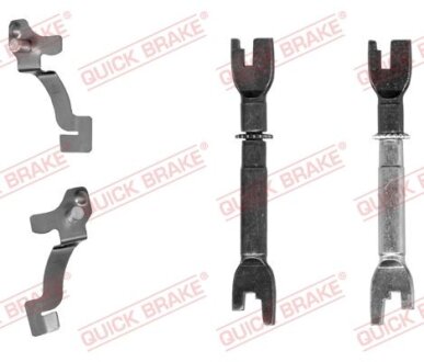 Комплект ругулятора,барабаний гальм. механізм QUICK BRAKE 108 53 017