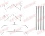 Планка супорта (переднього) прижимна (к-кт) Toyota Land Cruiser 200/Lexus LX 07 QUICK BRAKE 109-0003 (фото 1)