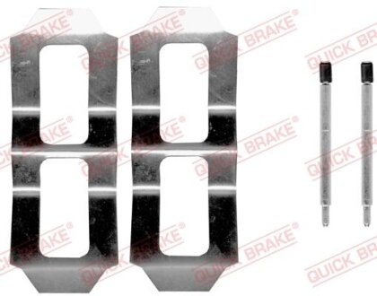 Планка супорта (переднього) прижимна (к-кт) MB 208-410 QUICK BRAKE 109-0987