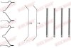 Планка супорта (переднього) прижимна (к-кт) Toyota Land Cruiser 2.4-4.0 90-09 (QUICK BRAKE 109-1129 (фото 1)