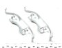 Планка супорта (заднього) прижимна (к-кт) BMW 5 (E39) 2.0-5.0 95-04 (Ate) QUICK BRAKE 109-1241 (фото 3)
