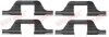 Планка супорта (заднього) прижимна (к-кт) VW Golf III/IV/Seat Toledo 91- (Lucas QUICK BRAKE 109-1263 (фото 1)