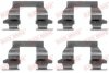Планка супорта (заднього) прижимна (к-кт) Nissan X-Trail 01- (Akebono) QUICK BRAKE 109-1625 (фото 1)