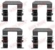 Планка супорта прижимна QUICK BRAKE 109-1704 (фото 1)