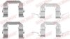 Планка супорта (переднього) прижимна (к-кт) Nissan Pathfinder III 05-/Renault K QUICK BRAKE 109-1722 (фото 1)