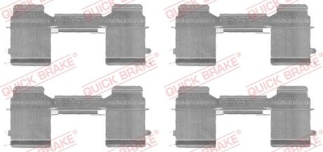 Планка супорта (переднього) прижимна (к-кт) Fiat Ducato 06- QUICK BRAKE 109-1726