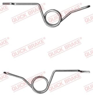 Пружини супорта (заднього) Opel Insignia A/Skoda Octavia II/VW Golf IV 03- (К-к QUICK BRAKE 113-0527