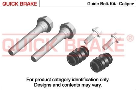 Комплект направляючих супорту QUICK BRAKE 113-1376X (фото 1)