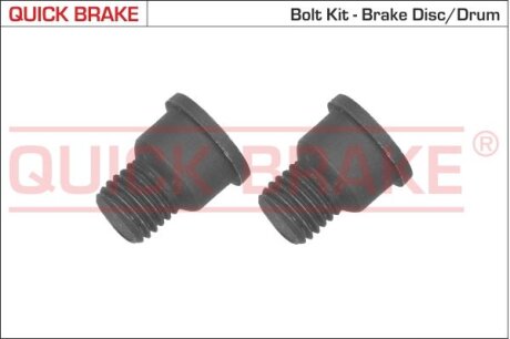 Комплект болтів гальмівного диску/барабану QUICK BRAKE 11664K