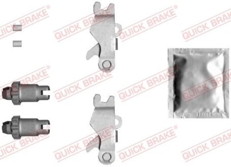 Трещітка колодок ручника MB Sprinter/VW LT (комплект в зборе) QUICK BRAKE 120 53 002
