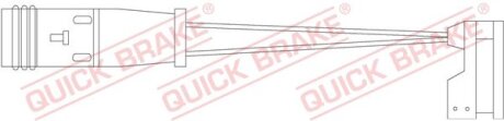 Датчик зносу гальмівних колодок (задніх) MB Sprinter/Vito/VW Crafter 03- (L=10 QUICK BRAKE WS 0229 A