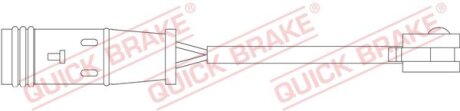 Датчик зносу гальмівних колодок MB E-CLASS (W212) E 63 AMG (212.077) 12-2009 - QUICK BRAKE WS 0242 A