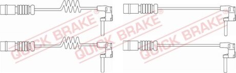 Датчик зносу гальмівних колодок QUICK BRAKE WS 0301 A