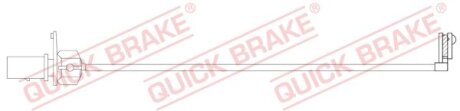Датчик зносу гальмівних колодок (передніх) Audi A4/A6/A7/Q5 07- (L=310mm) К-кт QUICK BRAKE WS 0302 A