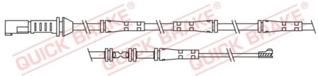 Датчик зносу гальмівних колодок (задніх) BMW 5/6 09- QUICK BRAKE WS 0305 A