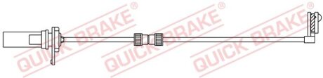 Датчик зносу гальмівних колодокк (передніх) Audi A6/A7 09- QUICK BRAKE WS 0375 A