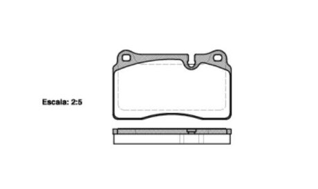 Колодки гальмівні дискові передні LAND ROVER Range Rover 02-12, Rover Sport 05-13 ROADHOUSE 21200.10
