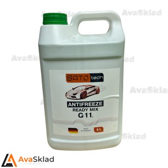SATO Антифриз зелений READY MIX (-35С) 5л SATO TECH G1105GRM
