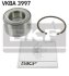Комплект підшипника маточини колеса SKF VKBA 3997 (фото 1)
