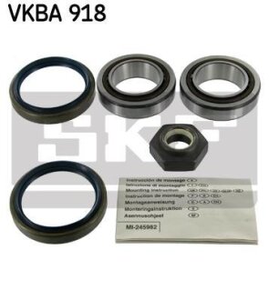 Комплект підшипників роликових конічних SKF VKBA 918