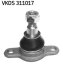 Кульова опора SKF VKDS 311017 (фото 1)