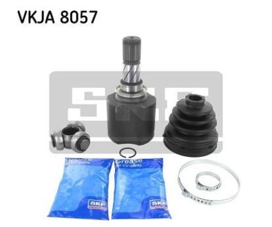 Шарнір рівних кутових швидкостей, з елементами монтажу SKF VKJA8057