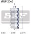 Bellow Set, Steering SKF VKJP2045 (фото 2)