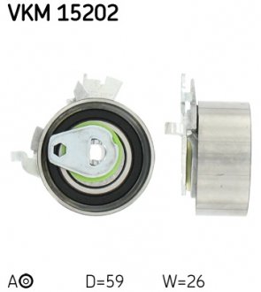 Шків натяжний SKF VKM 15202