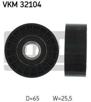 Ролик модуля натягувача ременя SKF VKM 32104