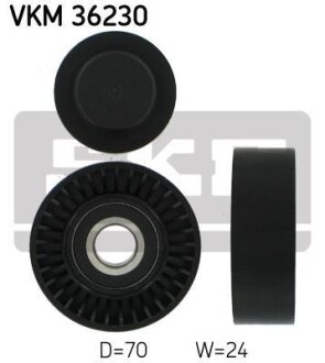 Ролик модуля натягувача ременя SKF VKM 36230