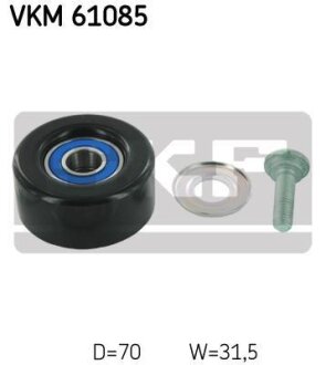Обводний ролик SKF VKM 61085