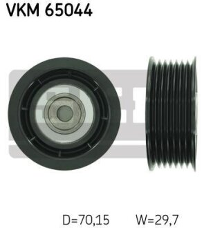 Ролик модуля натягувача ременя SKF VKM 65044