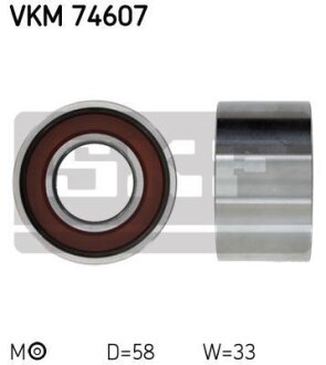 Ролик модуля натягувача ременя SKF VKM 74607