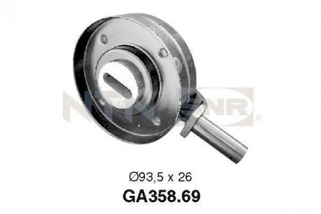 SNR Ролик натягувача приводного ременя + SNR NTN GA35869