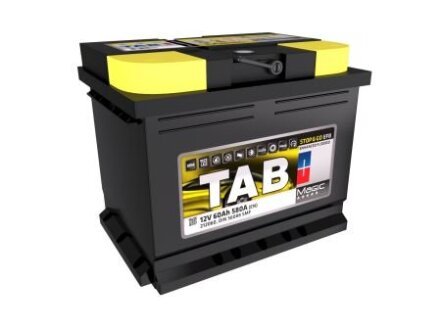 60 Ah/12V EFB (0) Euro TAB 212 060