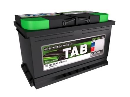 80 Ah/12V AGM (0) Euro TAB 213 080