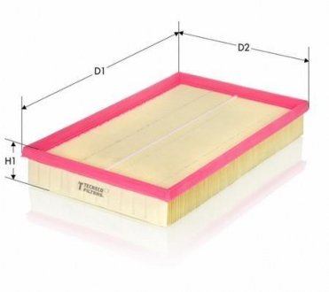 Фільтр повiтряний Opel Vectra 1,8/2,0 Tecneco AR322PM