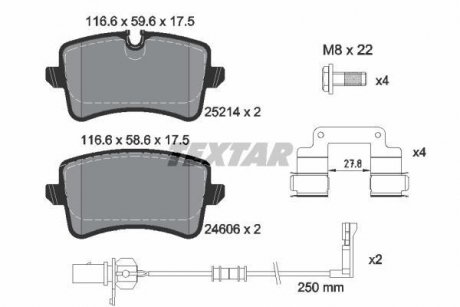 PC Pads TEXTAR 2521405 (фото 1)