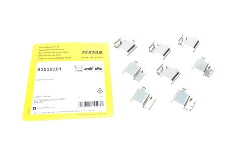 Монтажний комплект гальмівних колодок TEXTAR 82539301