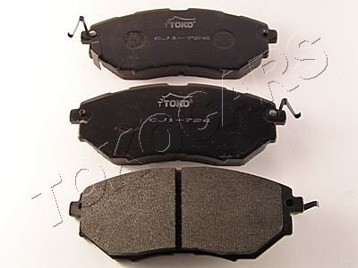 CJ1726 колодки передні Toko cars T2116026