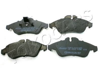 CE1-029TOKO колодки передние Toko cars T2152029
