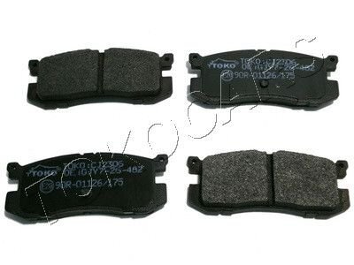 CJ2306Toko cars колодки задні Toko cars T2212006