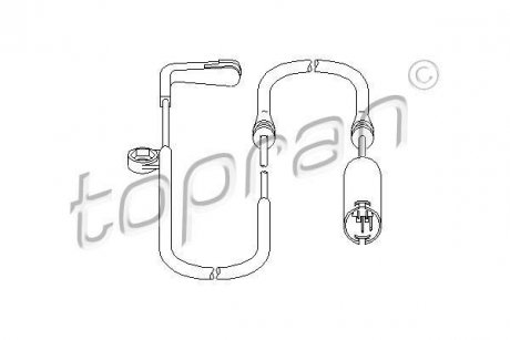 Датчик зносу гальмiвниx колодок TOPRAN / HANS PRIES 500667