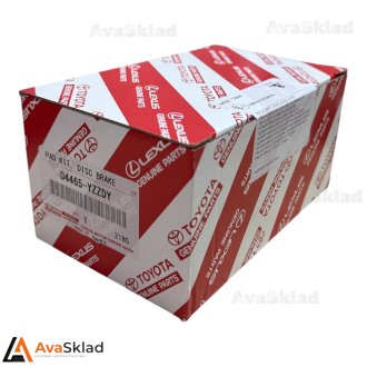 Комплект тормозных колодок, дисковый тормоз TOYOTA 04465YZZDY