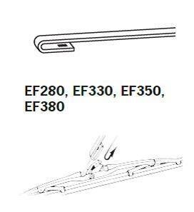 TRICO ExactFit Щітка склоочисника,каркасна OEМ (350мм) Trico EF350