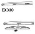 ExactFit Rear Щітка склоочисника,задня OEM (330мм) Trico EX330 (фото 3)