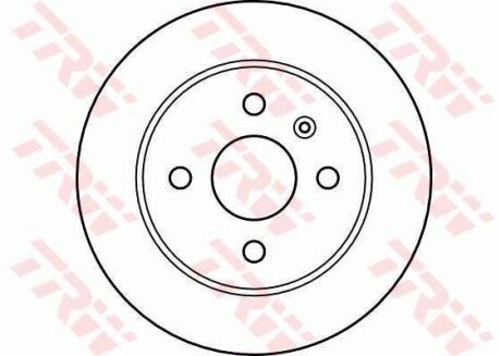 - Гальмівний диск TRW DF4050