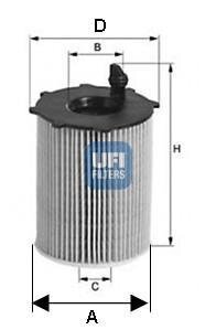 Акция Фільтр масляний 3.0TDI 24V, 2.7TDI 24V VW Touareg 02-10, Phaeton 02-16; AUDI A4 04-08, A4 07-15, Q7 05-15, A5 07-16, A8 02-10, A6 04-11 UFI 25.068.00